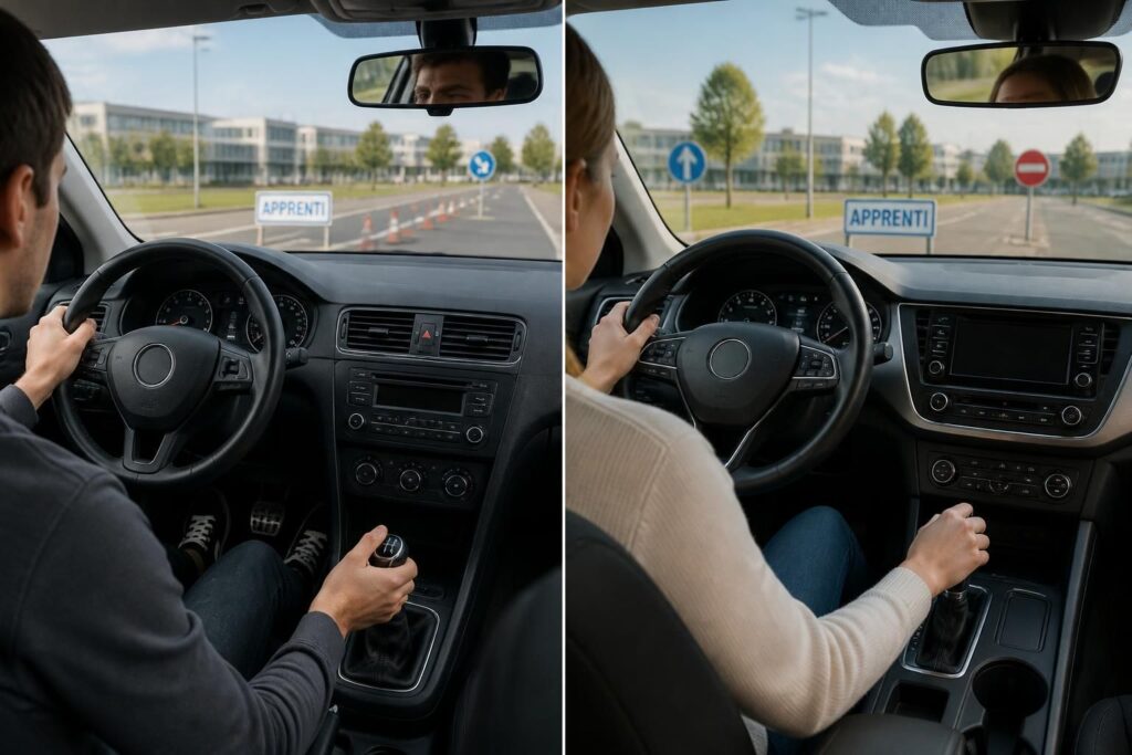 découvrez les différences entre permis boîte automatique et manuelle, et choisissez celui qui vous convient le mieux pour conduire en toute sérénité.