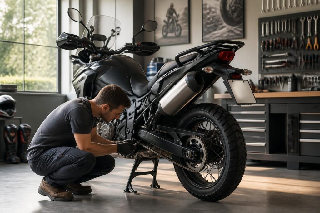 découvrez notre guide d'entretien pas à pas pour apprendre à entretenir votre moto vous-même, avec des conseils pratiques et faciles à suivre.