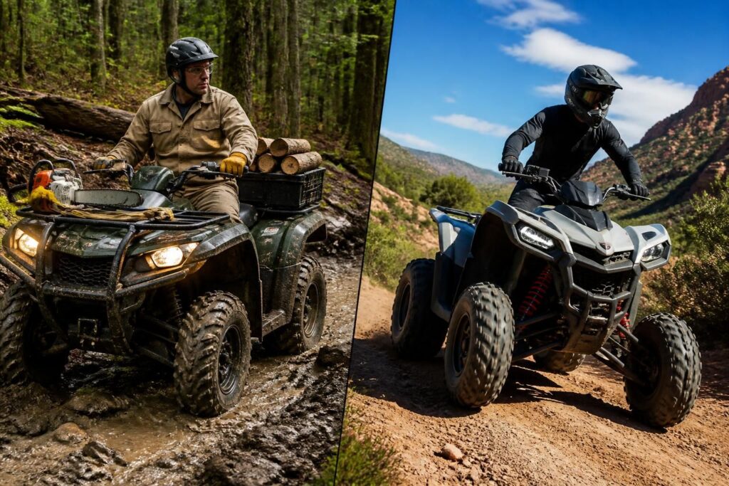 Quad utilitaire ou quad loisir : comment choisir ?