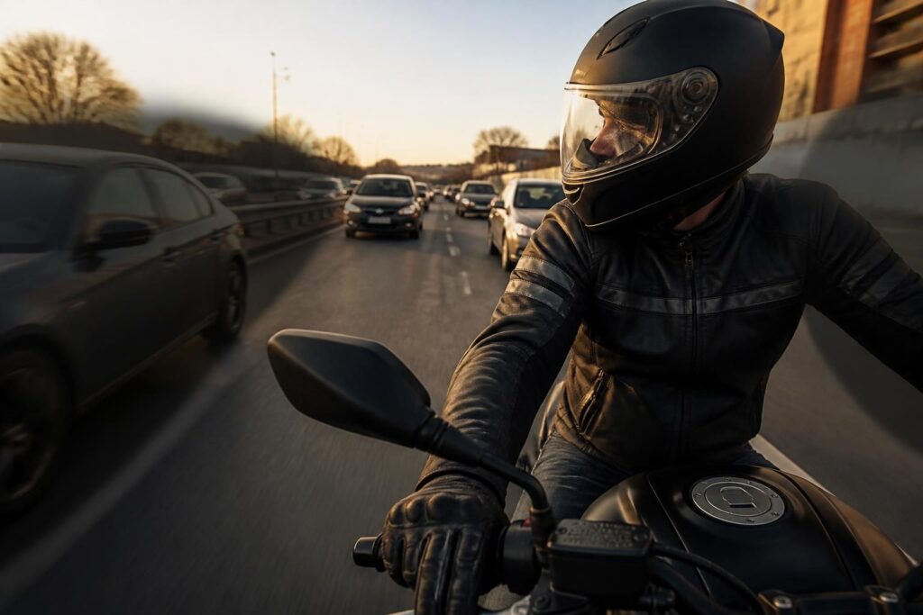 découvrez comment identifier et éviter les angles morts à moto pour rouler en toute sécurité et protéger votre vie sur la route.