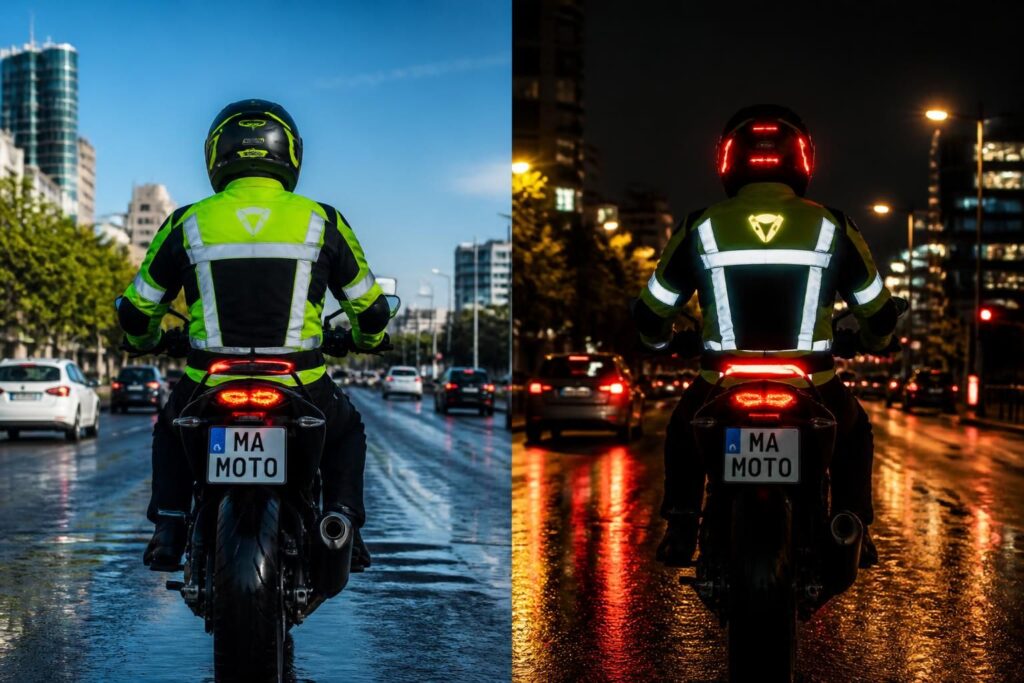 découvrez comment bien se rendre visible à moto, de jour comme de nuit, pour rouler en toute sécurité grâce à nos conseils pratiques et équipements adaptés.