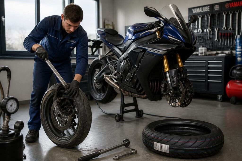 découvrez quand changer les pneus de votre moto et comment le faire correctement pour assurer votre sécurité et optimiser les performances de votre véhicule.
