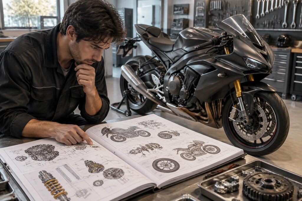 Comprendre la fiche technique d’une moto