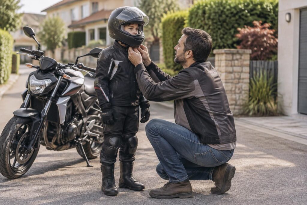 découvrez les conseils essentiels pour aider votre jeune motard à rouler en sécurité : équipement, prévention et bonnes habitudes à adopter.