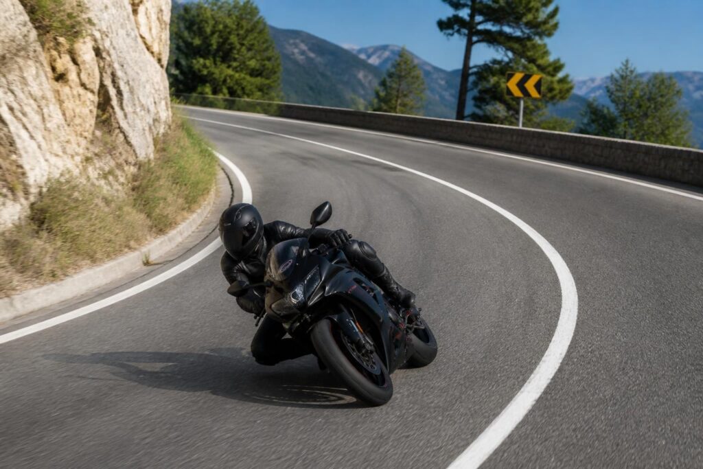 découvrez comment maîtriser la trajectoire de sécurité en virage à moto pour rouler en toute sécurité et améliorer votre technique de pilotage.