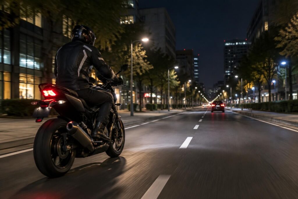 découvrez les conseils essentiels pour rouler de nuit à moto en toute sécurité : visibilité, équipement adapté et conduite prudente.